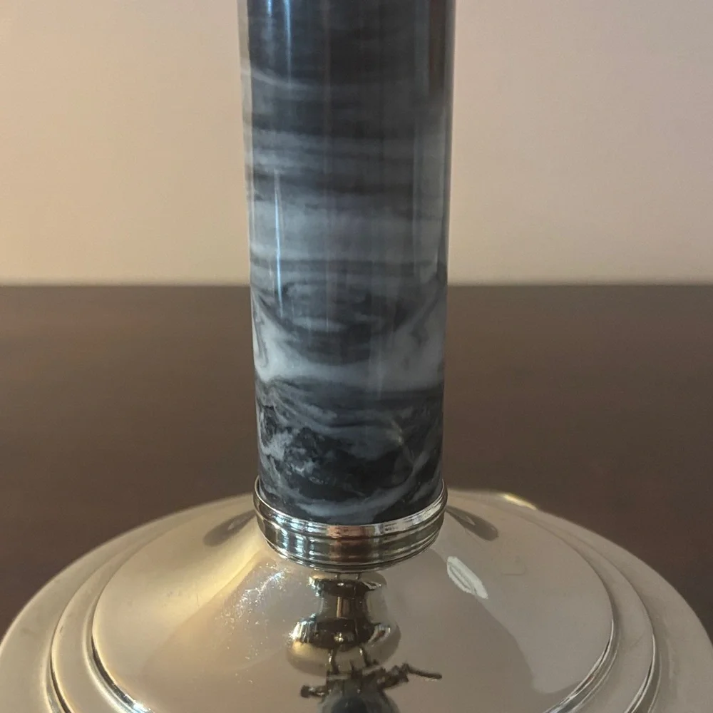 Silver Vanity Mirror